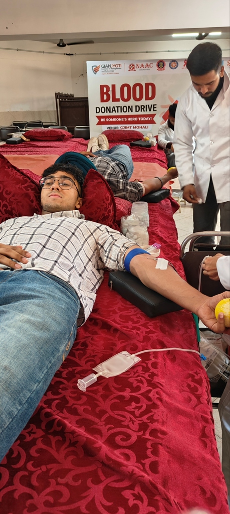 Blood Donation Camp GJIMT