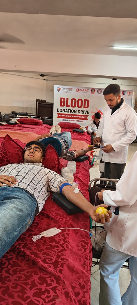 Blood Donation Camp GJIMT
