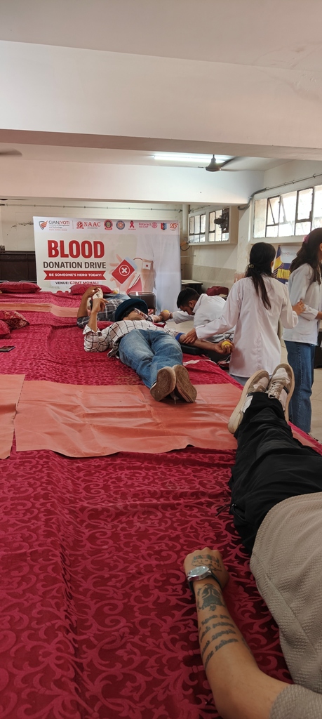 Blood Donation Camp GJIMT