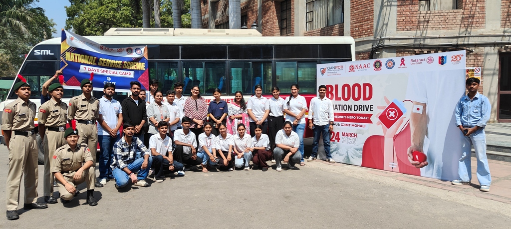 Blood Donation Camp GJIMT