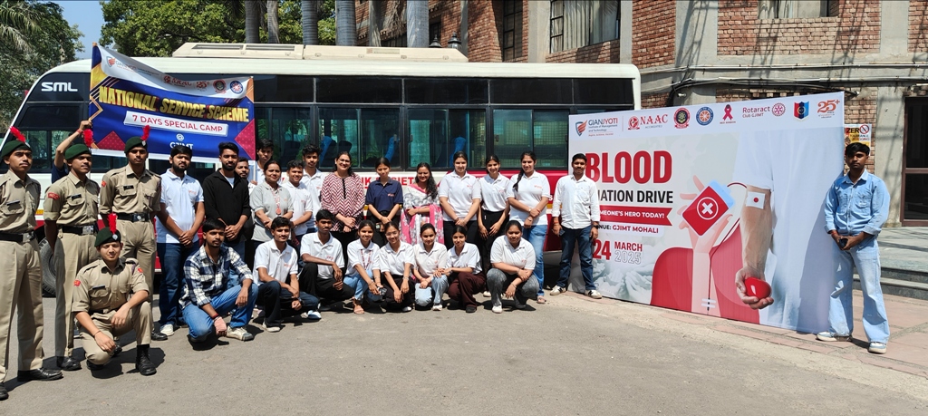 Blood Donation Camp GJIMT