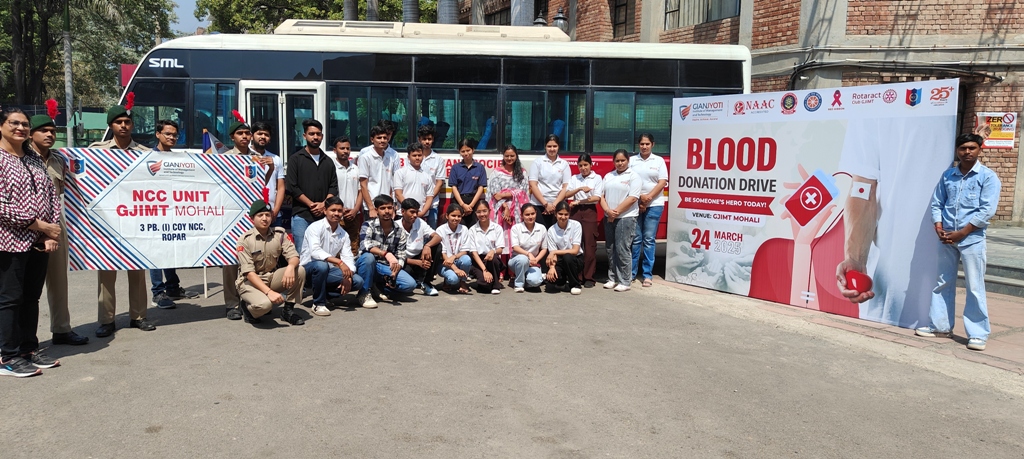 Blood Donation Camp GJIMT