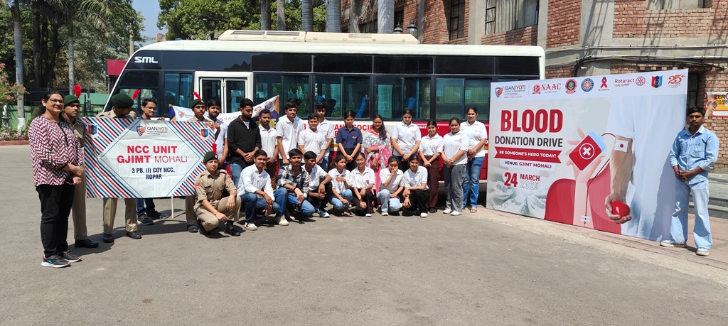 Blood Donation Camp GJIMT