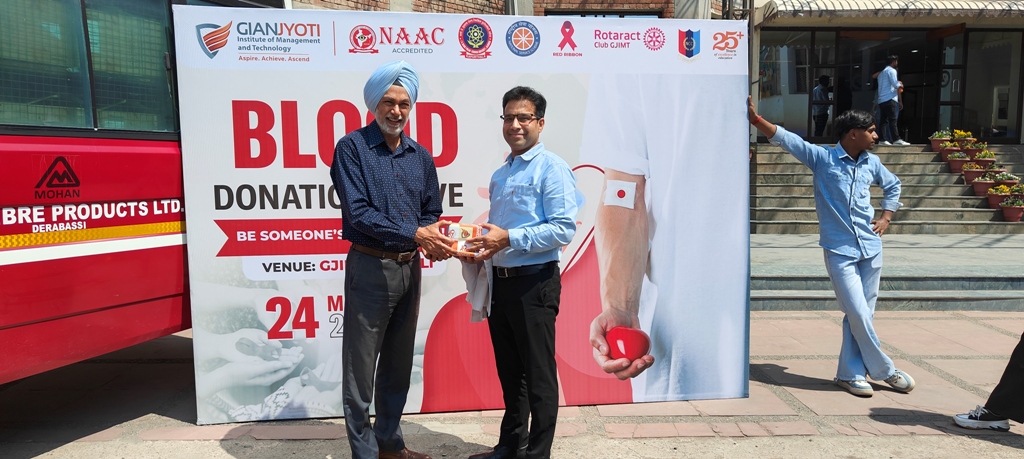 Blood Donation Camp GJIMT