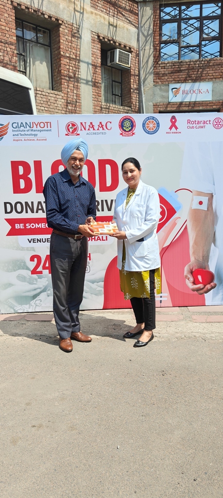 Blood Donation Camp GJIMT