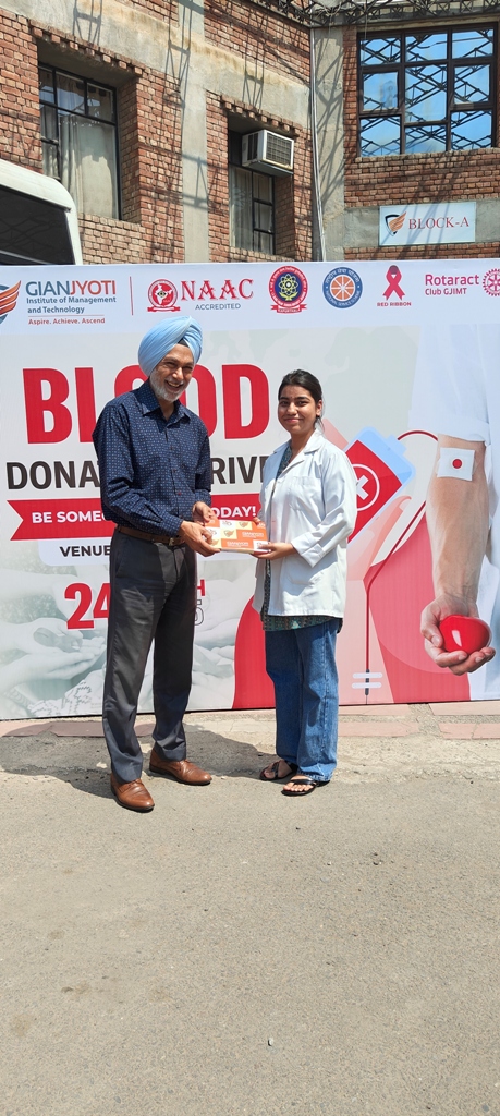 Blood Donation Camp GJIMT