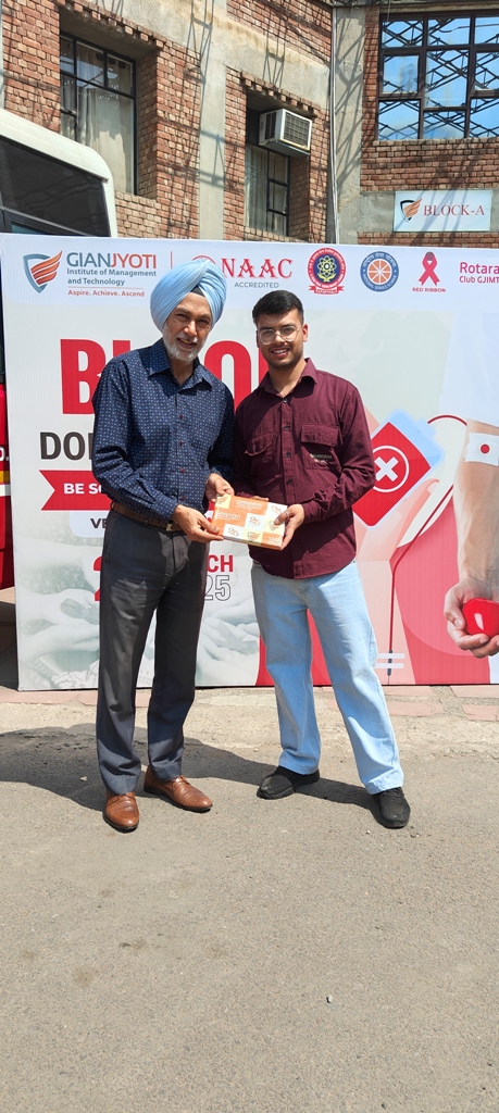 Blood Donation Camp GJIMT