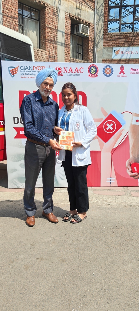 Blood Donation Camp GJIMT