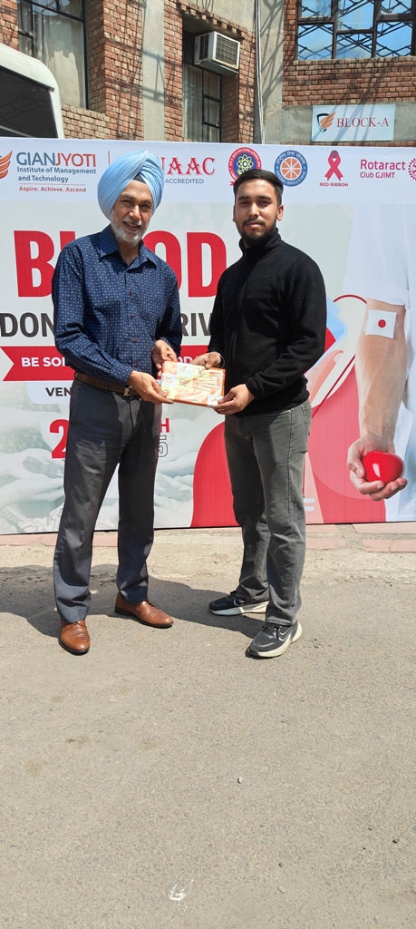 Blood Donation Camp GJIMT