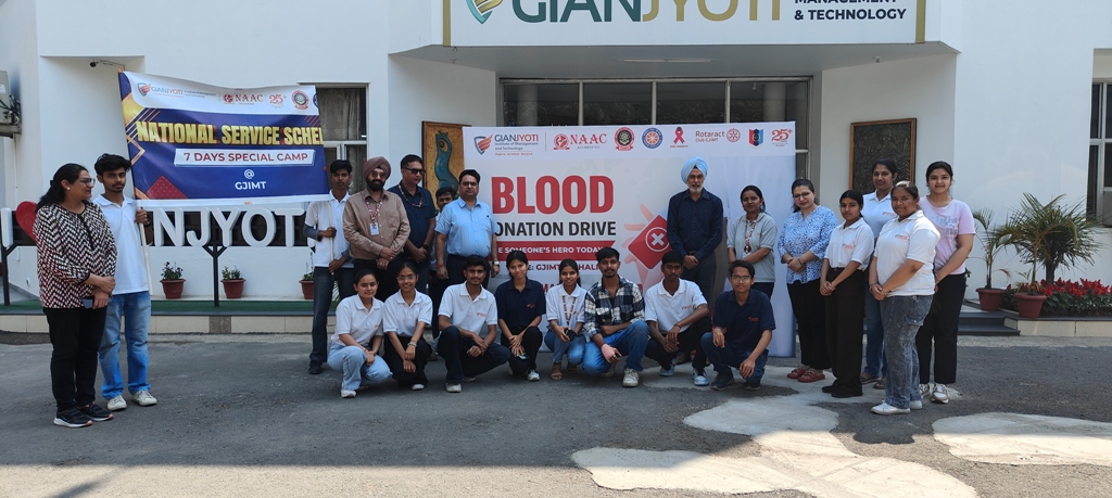 Blood Donation Camp GJIMT
