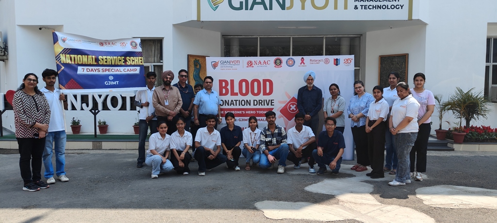 Blood Donation Camp GJIMT