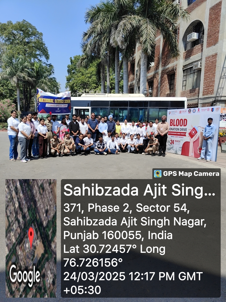 Blood Donation Camp GJIMT