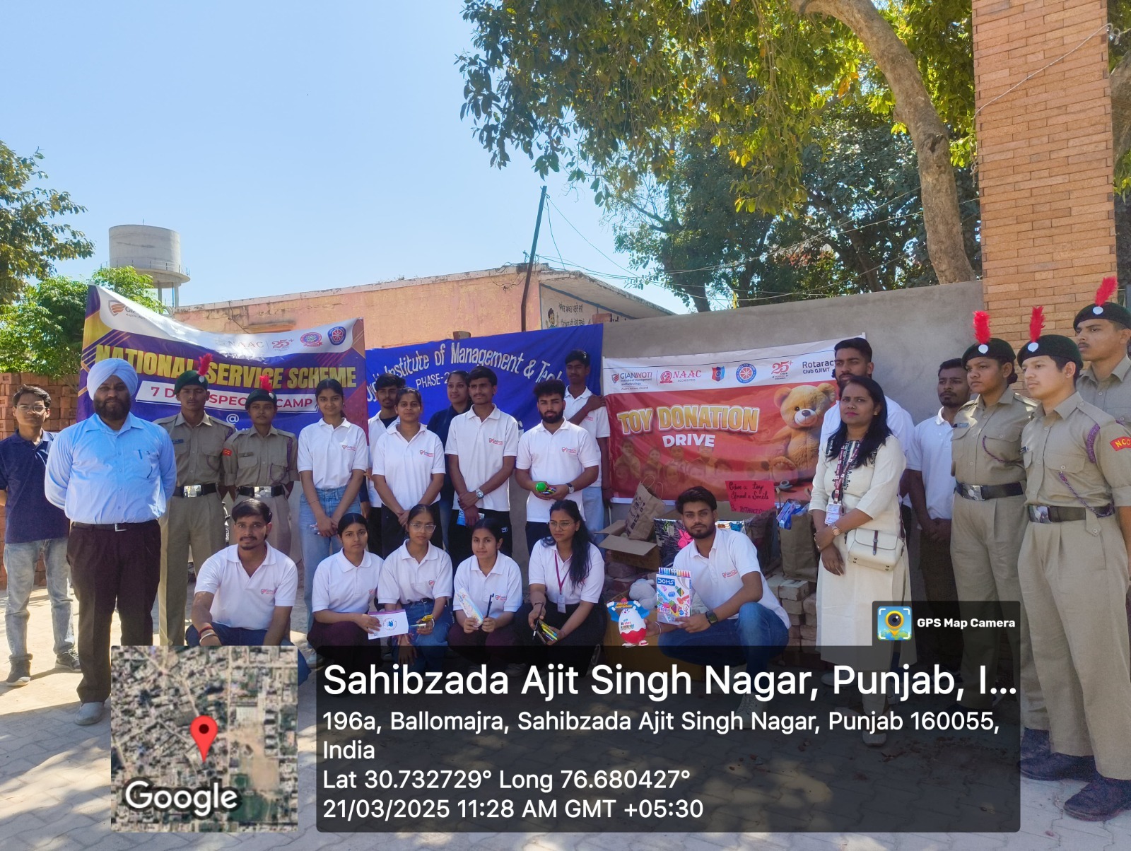 toy donation gjimt mohali