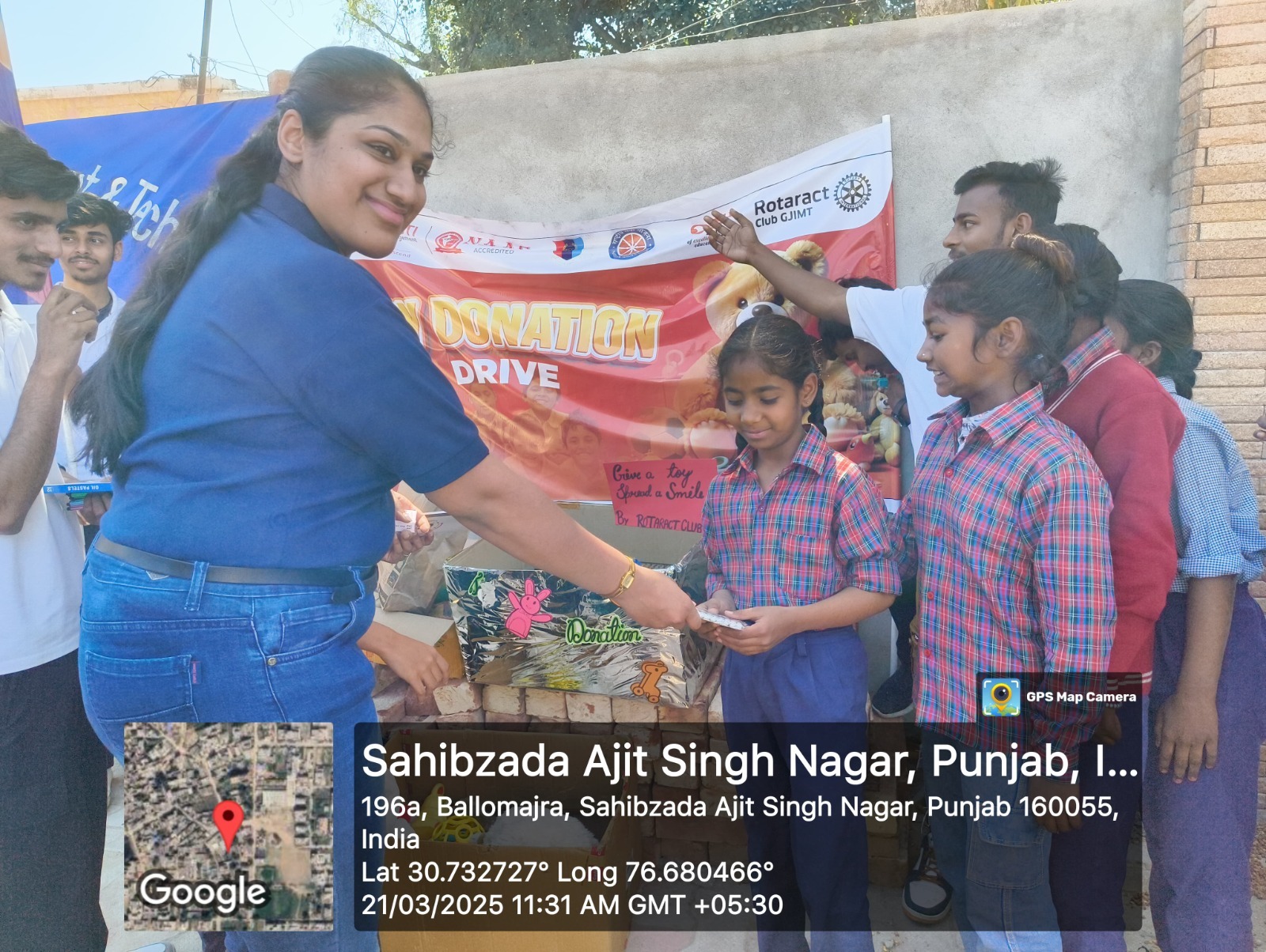 toy donation gjimt mohali