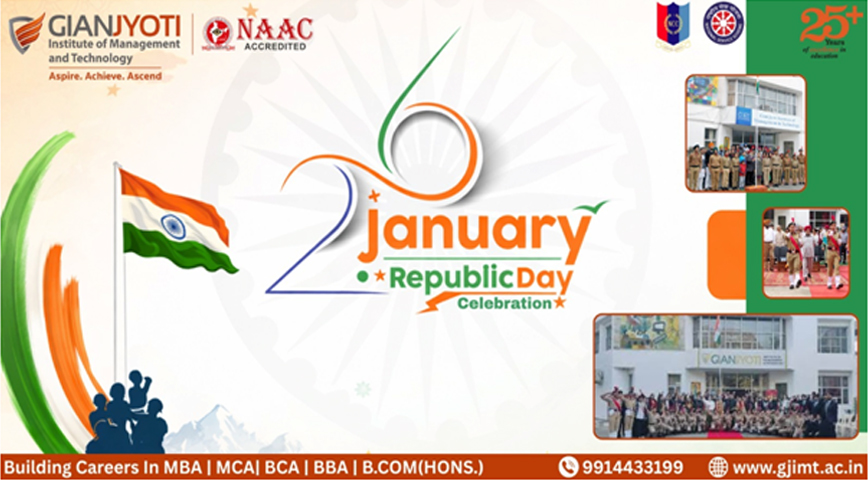 Republic Day Celebrations at GJIMT